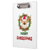 Porte-bloc Cerf de Noël (Gauche)