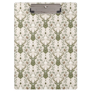 Porte-bloc Cerf Tribal Boho, Rêvant de Cerf