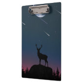 Porte-bloc cerfs au clair de lune (Gauche)