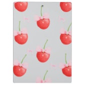 PORTE-BLOC CERISES ROUGES (Dos)