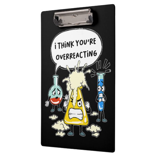 Porte-bloc C'est drôle, je pense que vous exagérez la réactio (Gauche)