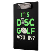Porte-bloc C'Est Le Disque Golf Vous Dans (Gauche)