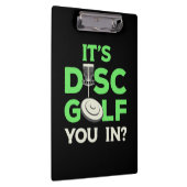 Porte-bloc C'Est Le Disque Golf Vous Dans (Swatch)