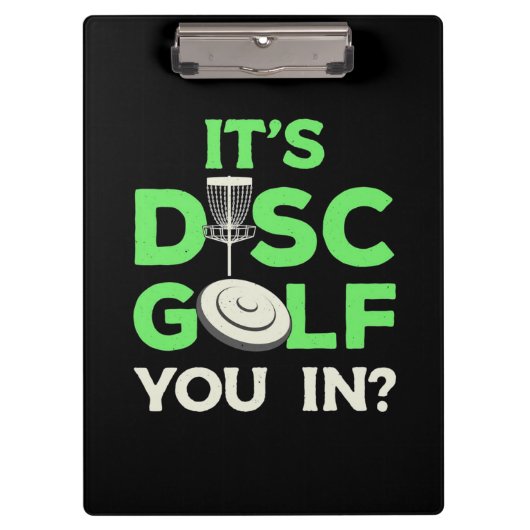 Porte-bloc C'Est Le Disque Golf Vous Dans (Devant)
