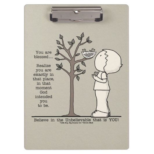 Porte-bloc Cet endroit (Devant)