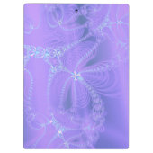 Porte-bloc Chaînes pourpres de fractale (Dos)