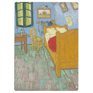 Porte-bloc Chambre de Van Gogh à Arles - Classique Jaune & Bl
