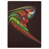 Porte-bloc Chameleon Art Abstrait (Dos)
