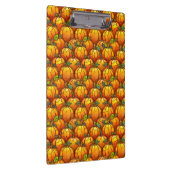 Porte-bloc Champ Citrouille de chute en verre tendu (Swatch)