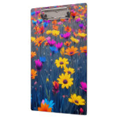 Porte-bloc Champ Coloré De Fleurs (Gauche)