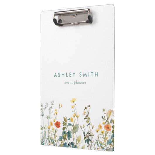 Porte-bloc Champ Fleur sauvage élégant (Gauche)