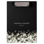 Porte-bloc Champagne Spark Personnalisé (Devant)