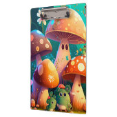 Porte-bloc Champignons mignons dans la forêt Carnet Spiral (Gauche)