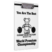 Porte-bloc Championnat de l'Ours de Gummy (Swatch)