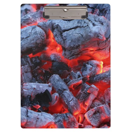 Porte-bloc Charbons chauds (Devant)