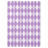 Porte-bloc Chardon Violet Argyle Violet Pâle Petit Diamant (Dos)