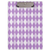Porte-bloc Chardon Violet Argyle Violet Pâle Petit Diamant (Devant)