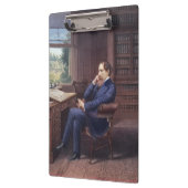 Porte-bloc Charles Dickens dans son étude (Gauche)