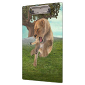 Porte-bloc Chasse à la lionne (Gauche)