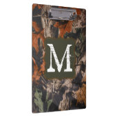 Porte-bloc Chasse Chasse Camo Chasseurs Monogramme Carte Clip (Swatch)