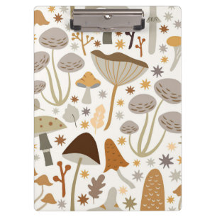 Porte-bloc Chasseur de champignons Champignons du milieu du s