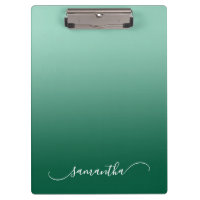 Chasseur Turquoise léger Ombre vert Courbé Nom