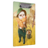 Porte-bloc Chat adorable avec Hen à la ferme (Swatch)