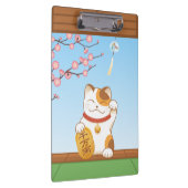 Porte-bloc Chat Calico Lucky Japonais, Maneki Neko (Swatch)