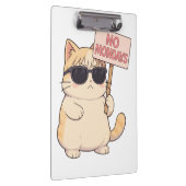 Porte-bloc Chat Cool Pas De Lundi Mème Esthétique (Swatch)