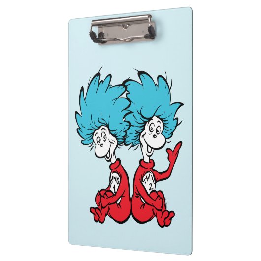 Porte-bloc Chat dans le Casquette Chose Un & Chose Deux (Gauche)