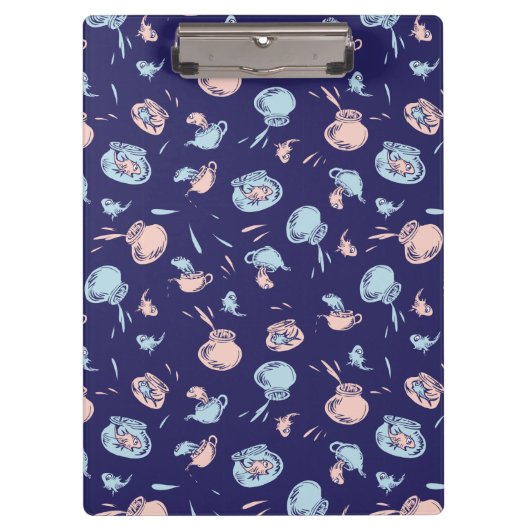 Porte-bloc Chat Dans Le Casquette | Le Motif du poisson (Devant)