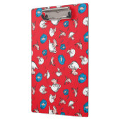 Porte-bloc Chat Dans Le Casquette | Le Motif rouge poisson (Gauche)