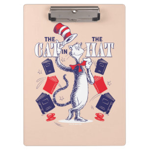 Porte-bloc Chat dans le Casquette Lecture de livres