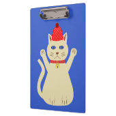 Porte-bloc Chat de Noël mignon (Gauche)