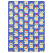 Porte-bloc Chat de Noël mignon (Dos)