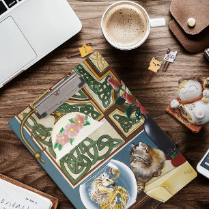 Porte-bloc Chat et Imaginaire Sea Horse