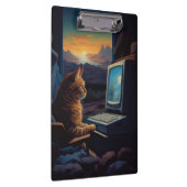 Porte-bloc Chat Gamer Retro | Jeu d'art Pixel 8 bits (Swatch)