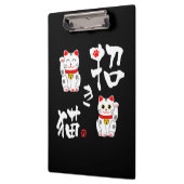 Porte-bloc Chat Manekineko-Chanceux (montrant le chat du (Gauche)