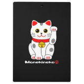 Porte-bloc Chat Manekineko-Chanceux (montrant le chat du (Dos)