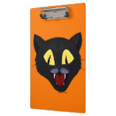 Porte-bloc Chat noir d'Halloween (Gauche)