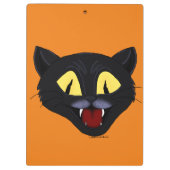 Porte-bloc Chat noir d'Halloween (Dos)