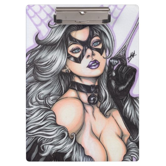 Porte-bloc Chat Noir ~ Felicia Hardy (Devant)