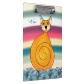 Porte-bloc Chat orange (Swatch)