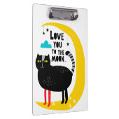 Porte-bloc Chat sur la lune (Swatch)