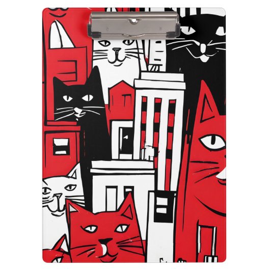 Porte-bloc Chats à New York (Devant)