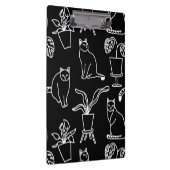 Porte-bloc Chats blancs en noir (Swatch)