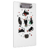 Porte-bloc Chats noirs de Noël (Swatch)