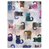 Porte-bloc Chats spatiaux | Galaxy Cat (Dos)