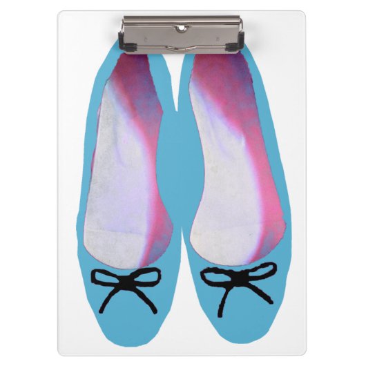 Porte-bloc Chaussures bleues (Devant)