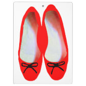 Porte-bloc Chaussures rouges (Dos)